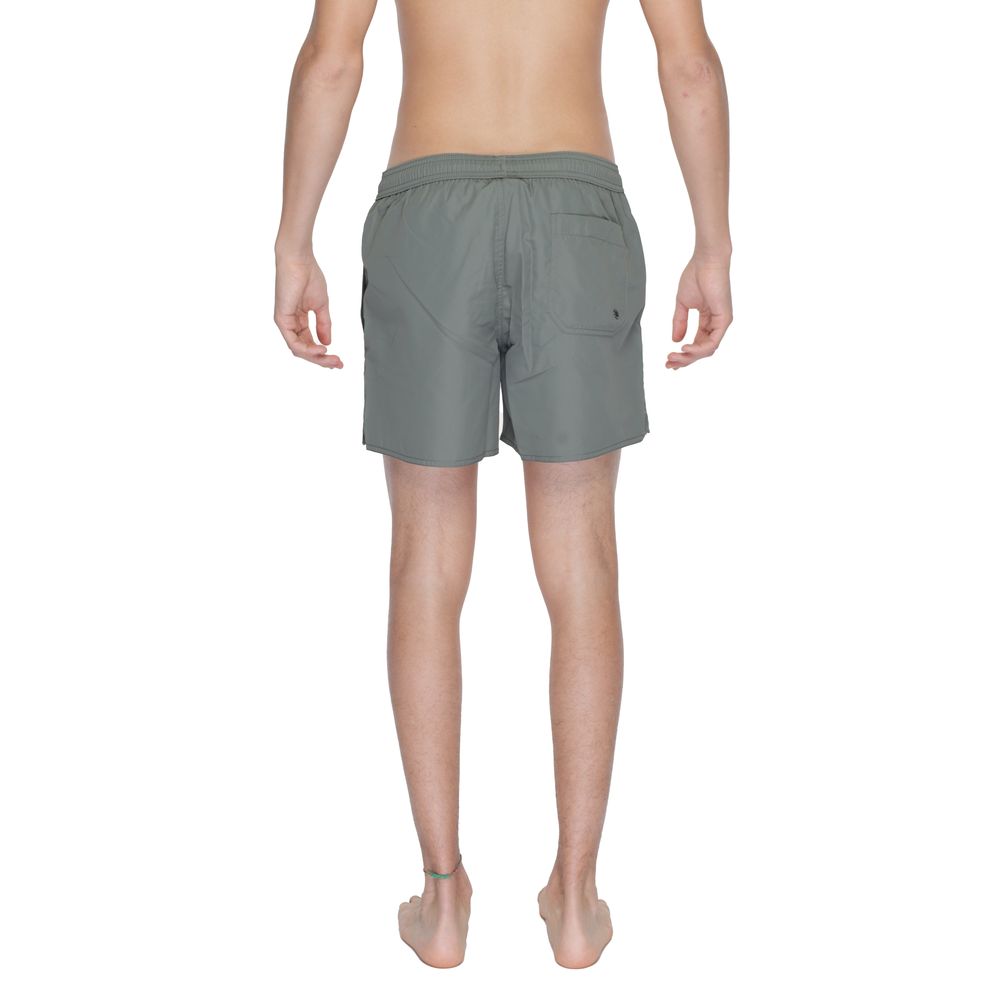 Emporio Armani Underwear Badeshorts aus grünem Polyester