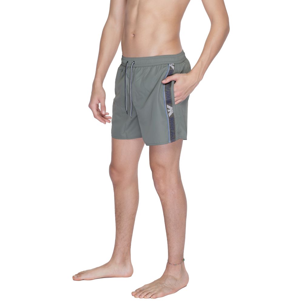 Emporio Armani Underwear Badeshorts aus grünem Polyester