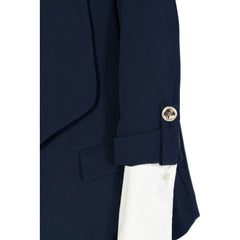 Rinascimento blauwe polyester blazer