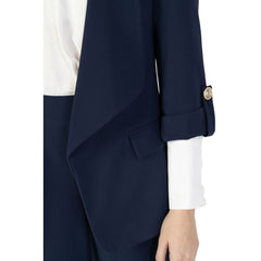 Rinascimento blauwe polyester blazer