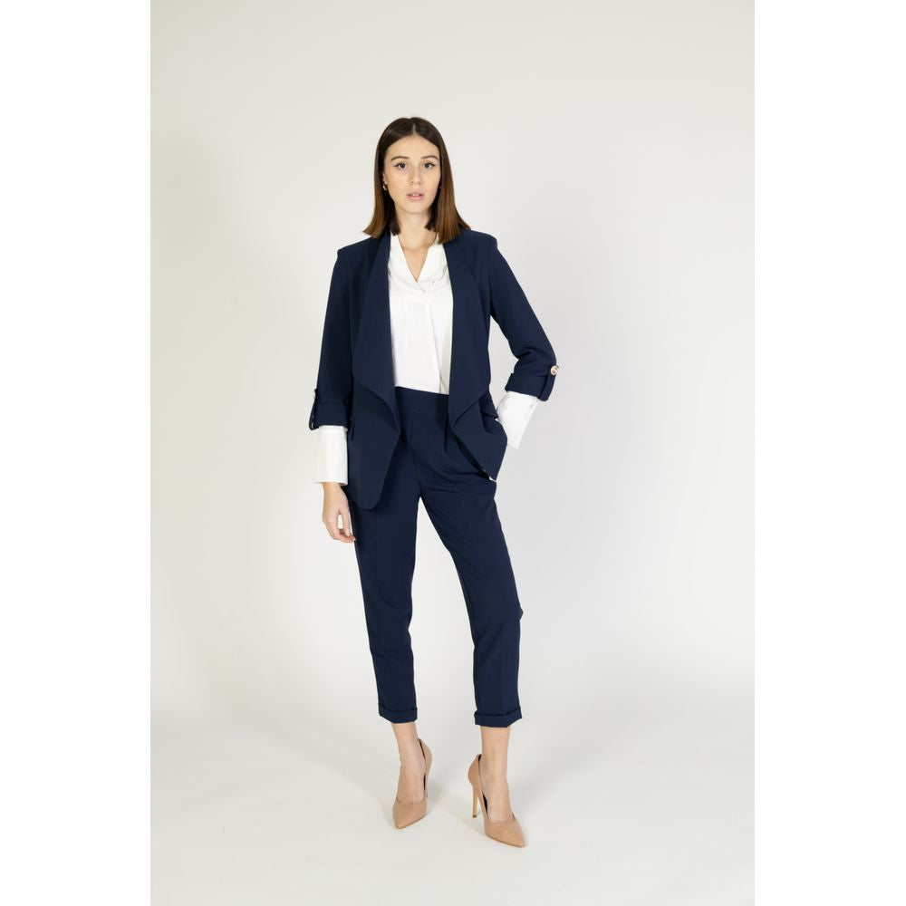 Rinascimento blauwe polyester blazer