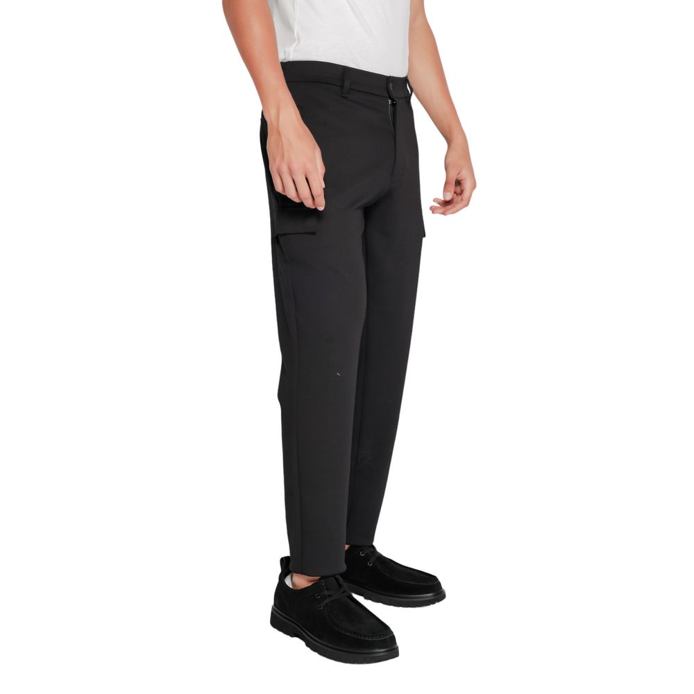 Calvin Klein Schwarze Jogginghose aus recyceltem Polyester (Trainingshose)