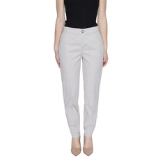 Street One Beige Katoenen Casual Broek