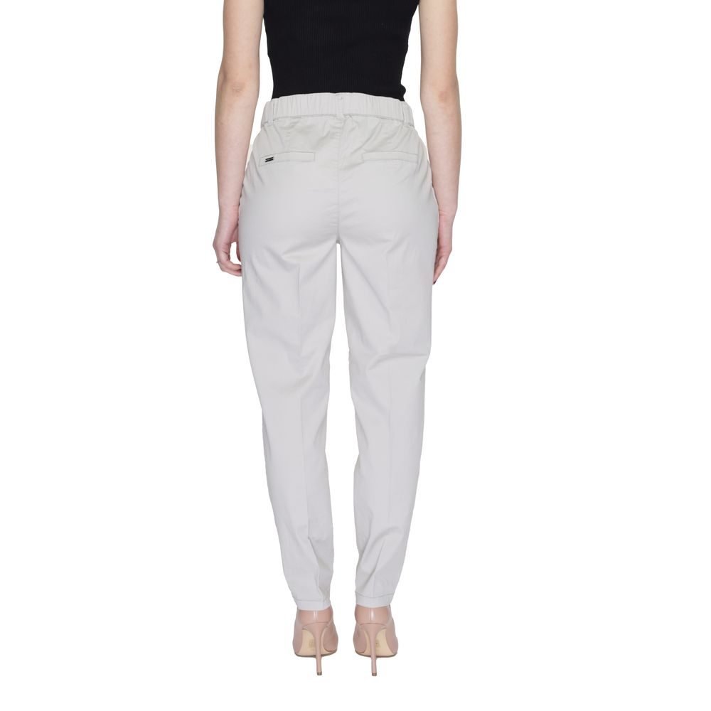 Street One Beige Katoenen Casual Broek