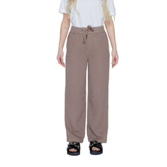 Street One Bruine Katoenen Casual Broek