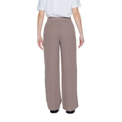 Street One Bruine Katoenen Casual Broek