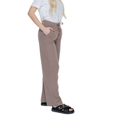Street One Bruine Katoenen Casual Broek