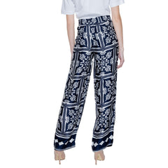 Street One Blauwe Viscose Casual Broek