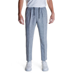Antony Morato Black Linen Casual Pants