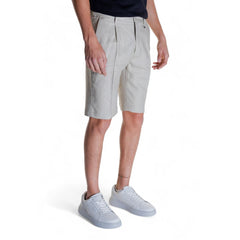 Antony Morato Beige Linnen Bermuda Shorts