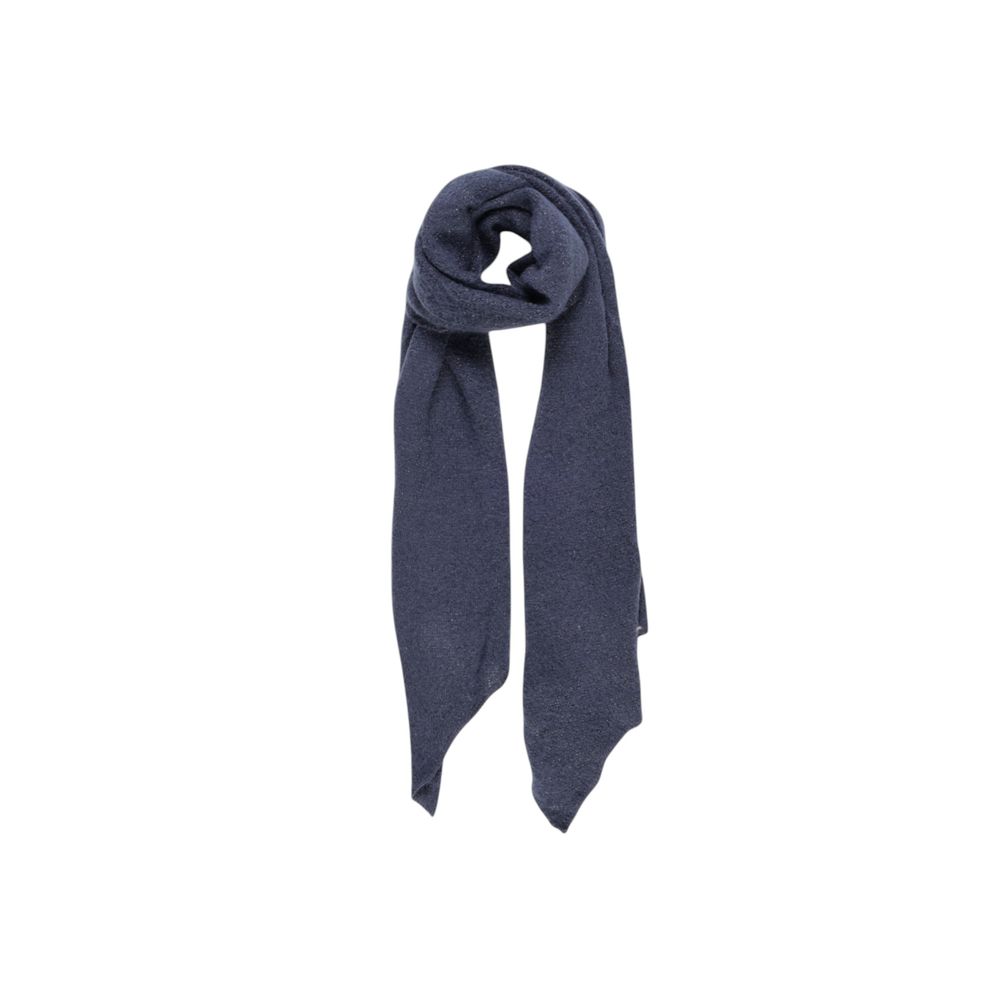 Pieces – Blauer Schal aus recyceltem Polyester
