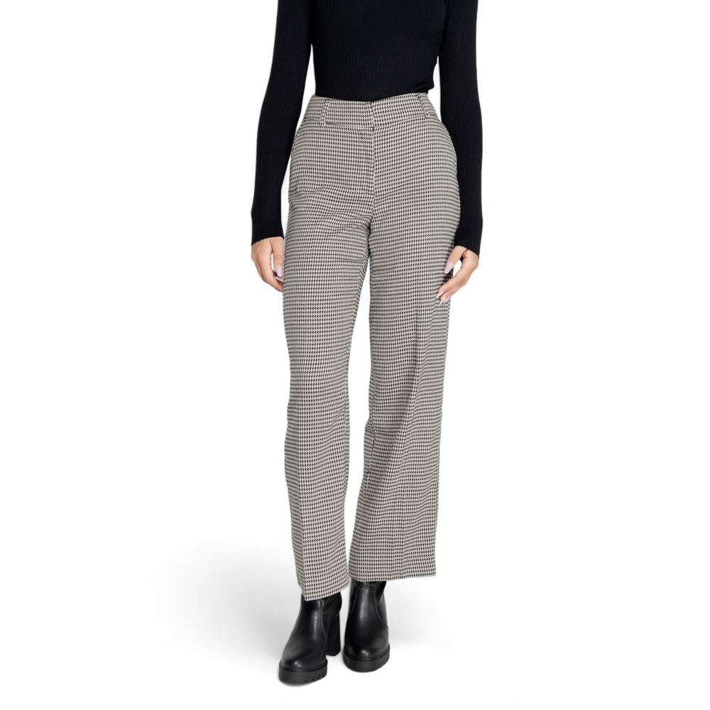 Nur schwarze Polyester Schlaghosen