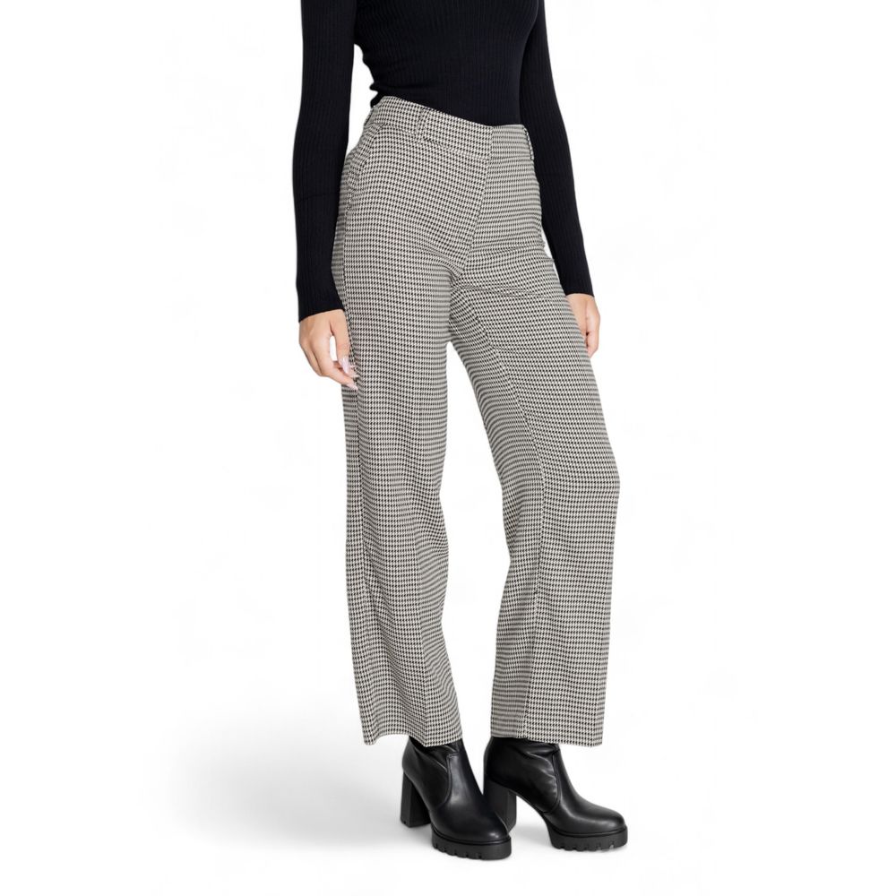 Nur schwarze Polyester Schlaghosen