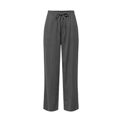 Jacqueline De Yong Grijze Casual Broek Van Viscose