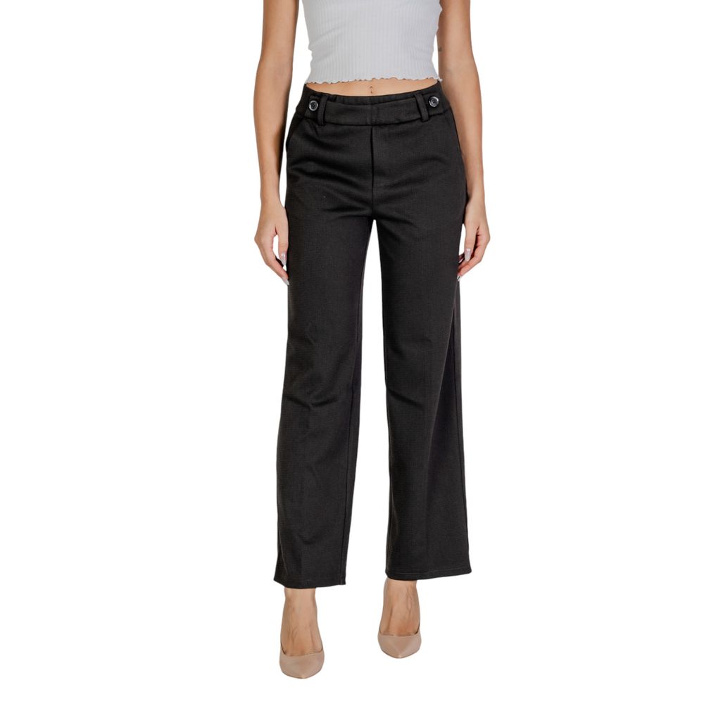 Street One Schwarze lässige Hose aus Polyester