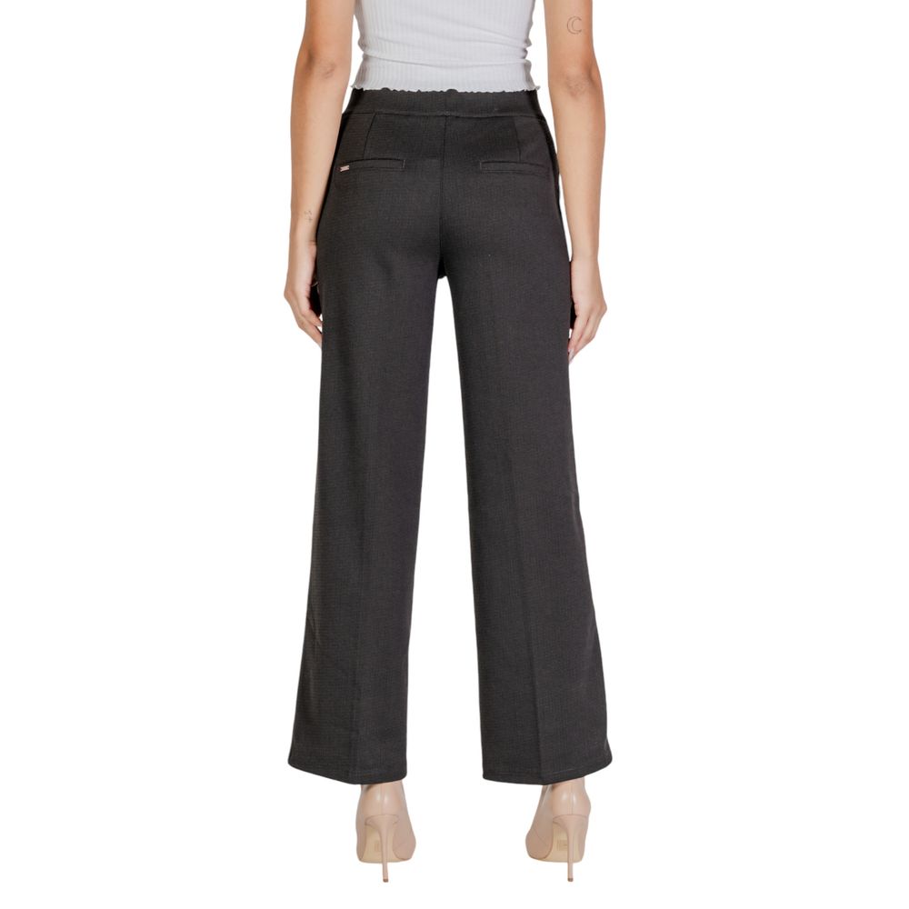 Street One Schwarze lässige Hose aus Polyester