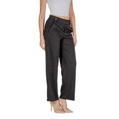 Street One Schwarze lässige Hose aus Polyester