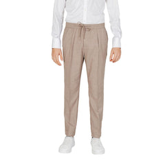 Antony Morato Beige Polyester Casual Broek