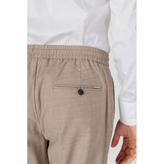 Antony Morato Beige Polyester Casual Broek