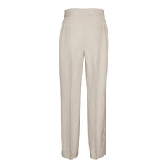 Vero Moda Graue Freizeithose aus Polyester