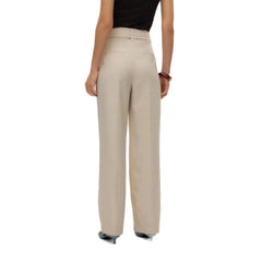 Vero Moda Graue Freizeithose aus Polyester