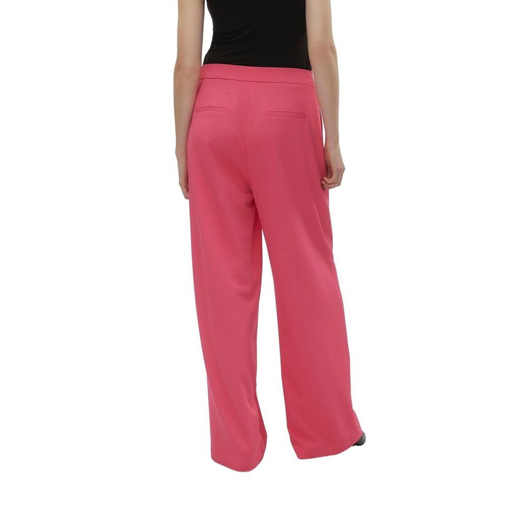 Vero Moda Rosa Legere Hose aus Polyester