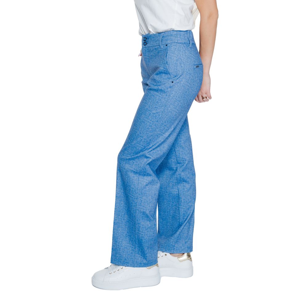 Street One Blaue Freizeithose aus Polyester