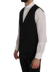Dolce & Gabbana Zwart STAFF Katoenen Vest