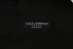 Dolce & Gabbana Zwart STAFF Katoenen Vest