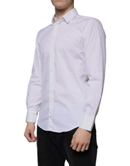 Dolce & Gabbana Wit Katoenmix Heren MARTINI Overhemd