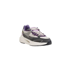 D.A.T.E. Grijze Stoffen Chunky Sneakers