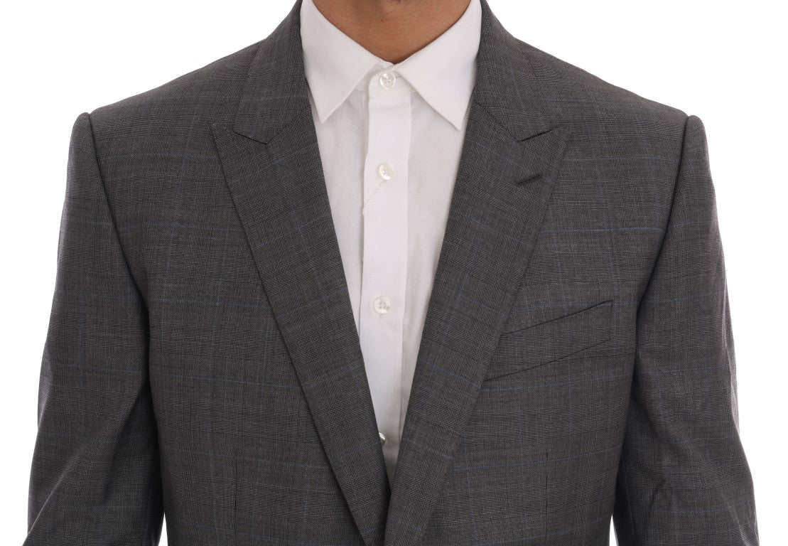 Dolce & Gabbana Grauer Wolle MARTINI Slim Blazer