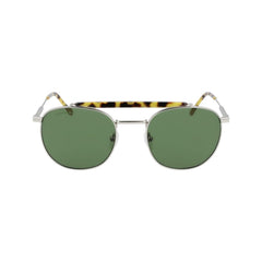 Lacoste – Sonnenbrille aus silbernem Metall