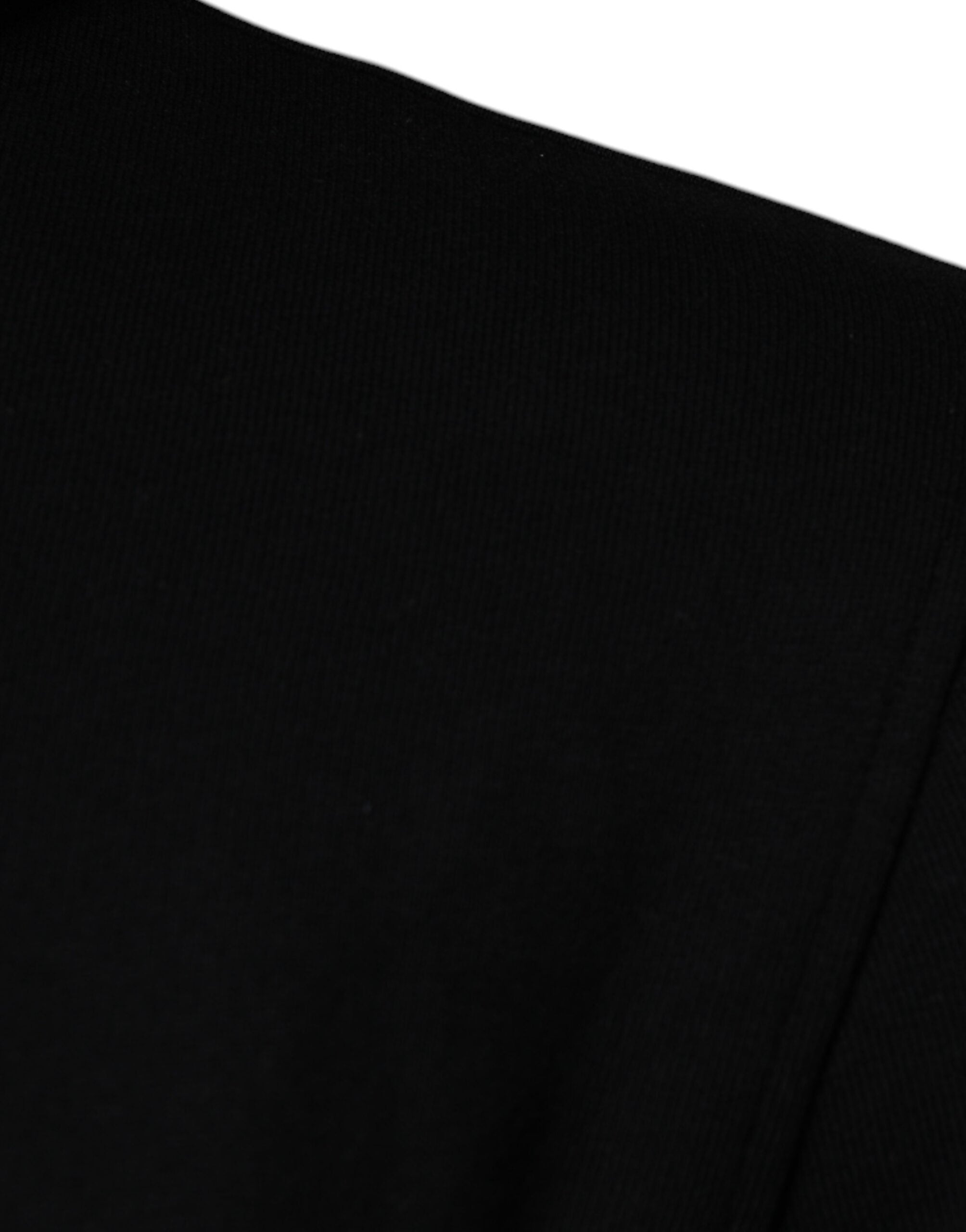 Versace Schwarzer Medusa Baumwoll Hoodie Pullover Sweatshirt