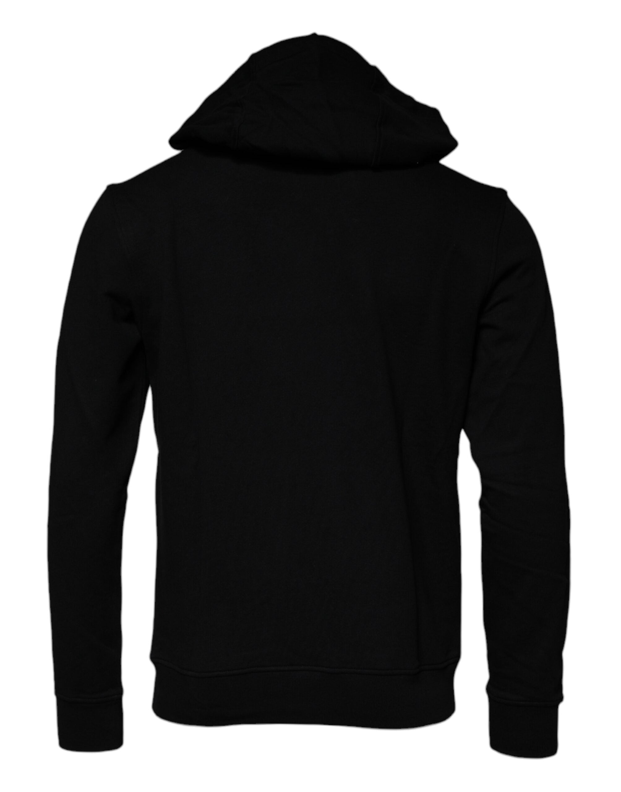 Versace Schwarzer Medusa Baumwoll Hoodie Pullover Sweatshirt