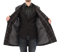 Dolce & Gabbana Grijs Double Breasted Mantels Jack