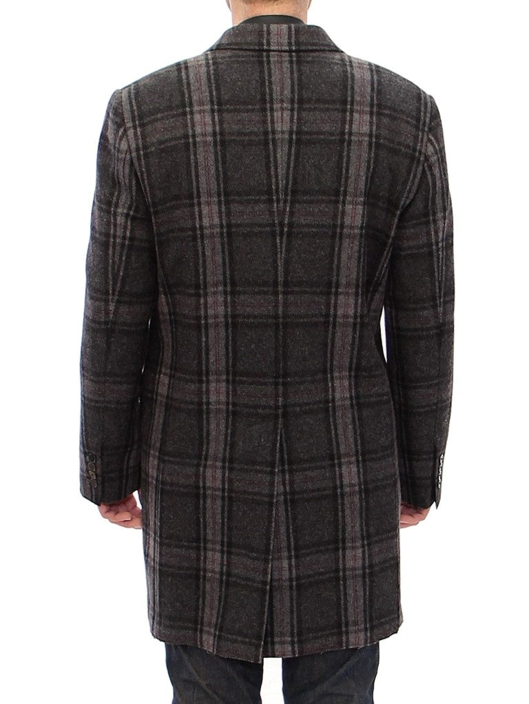 Dolce & Gabbana Grijs Double Breasted Mantels Jack