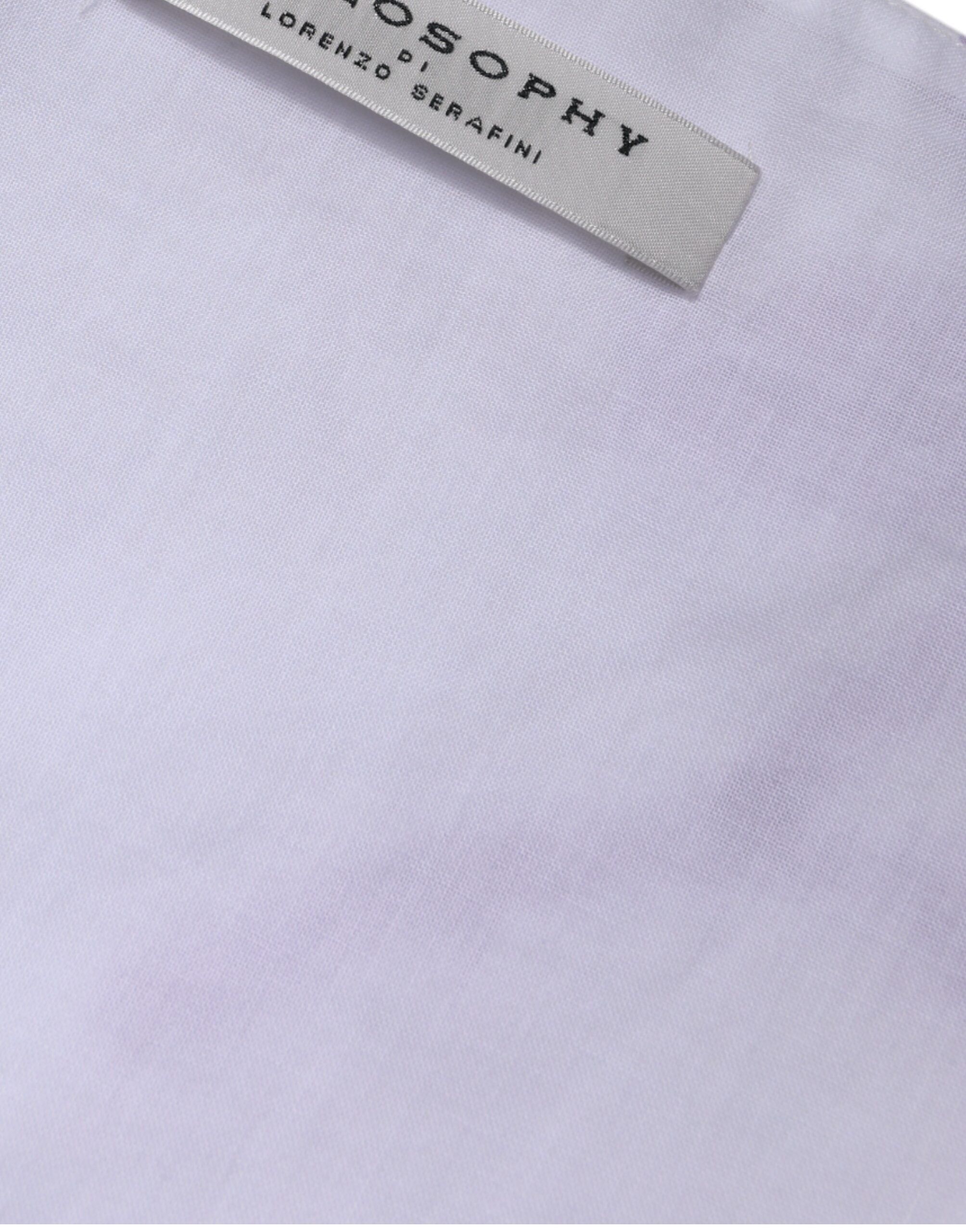 Philosophy – Weißes Maxikleid aus Baumwolle mit Blumenmuster