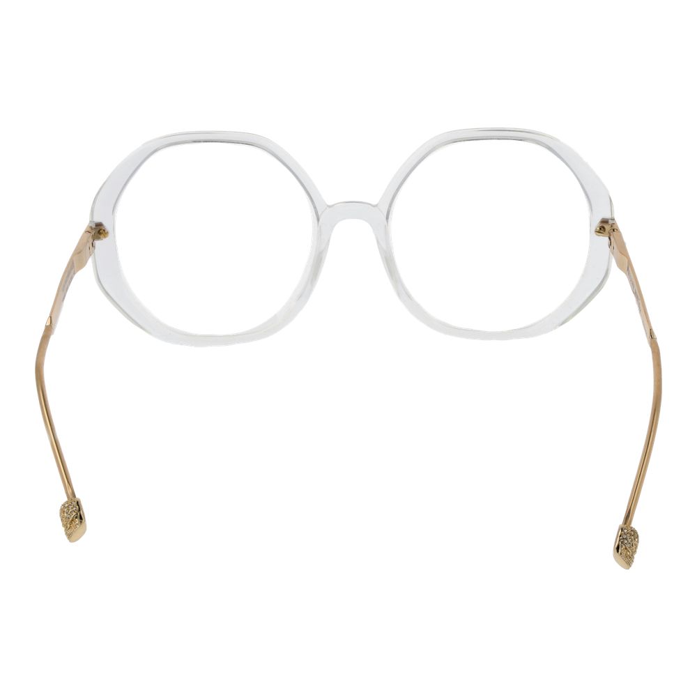Philipp Plein Brille aus transparentem Zelluloseacetat