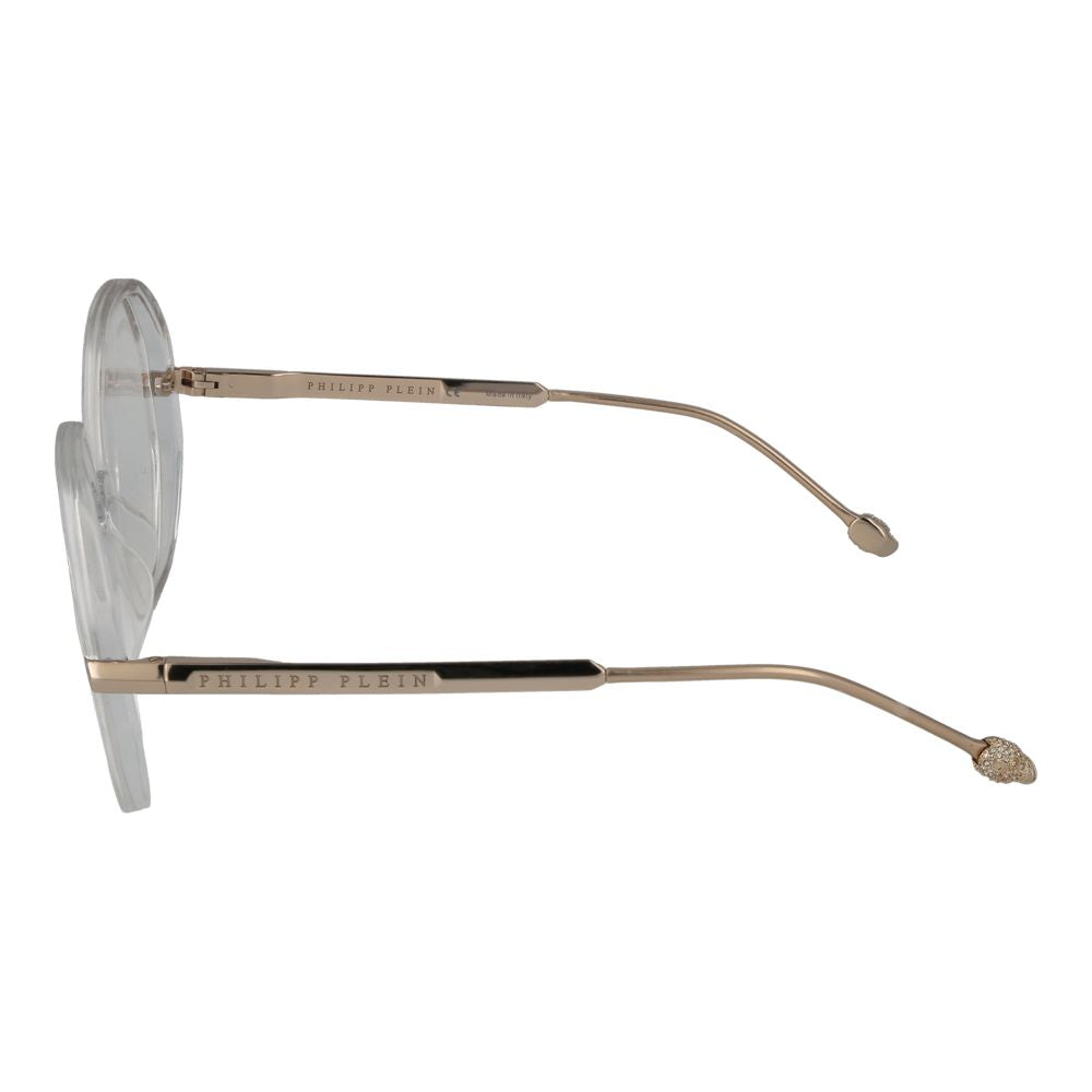 Philipp Plein Brille aus transparentem Zelluloseacetat