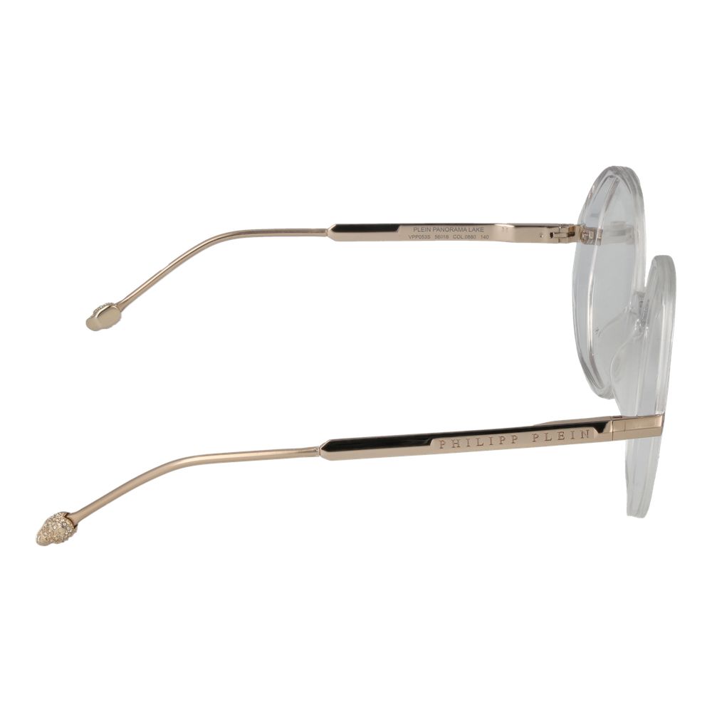 Philipp Plein Brille aus transparentem Zelluloseacetat