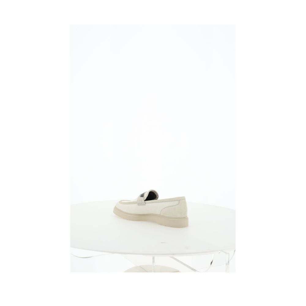 Brunello Cucinelli Beige Instappers Schoenen
