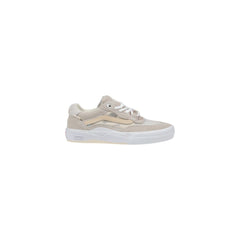 Vans Beige Suede Leather Athletic Sneakers