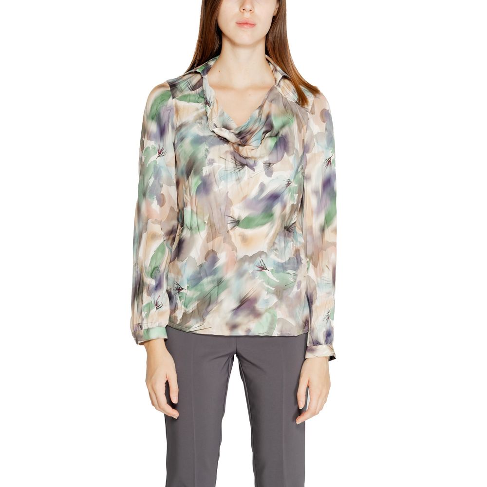 Rinascimento Tweekleurige Polyester Blouse