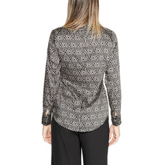 Rinascimento Black Polyester Blouse