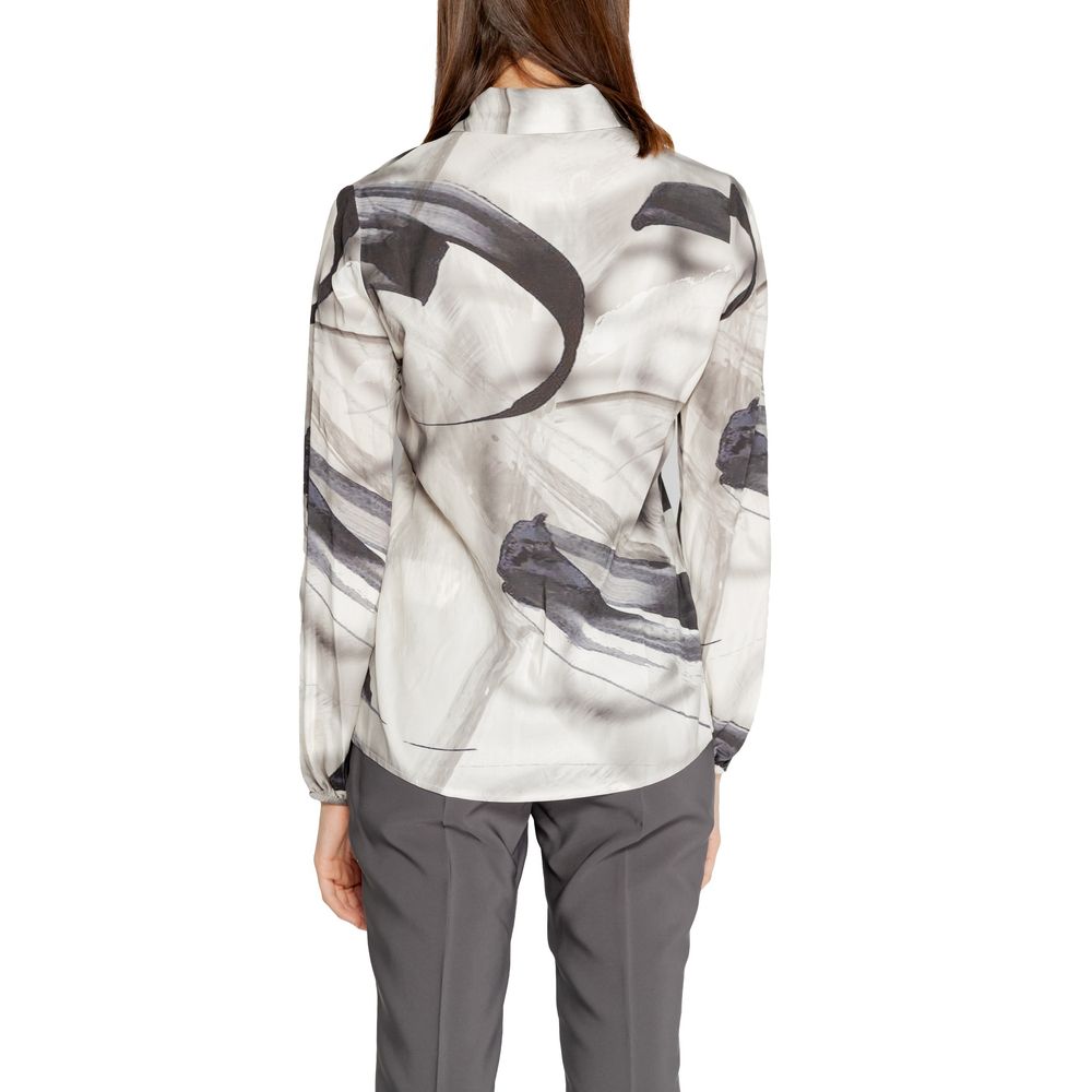 Rinascimento Grijze Viscose Blouse