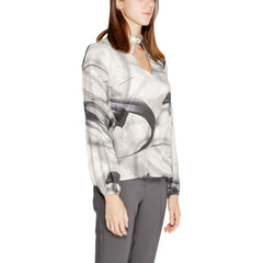 Rinascimento Grijze Viscose Blouse