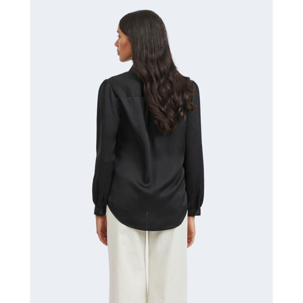 Vila Clothes Zwarte Polyester Blouse