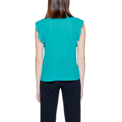 Rinascimento Tweekleurige Polyester Blouse