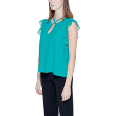 Rinascimento Tweekleurige Polyester Blouse